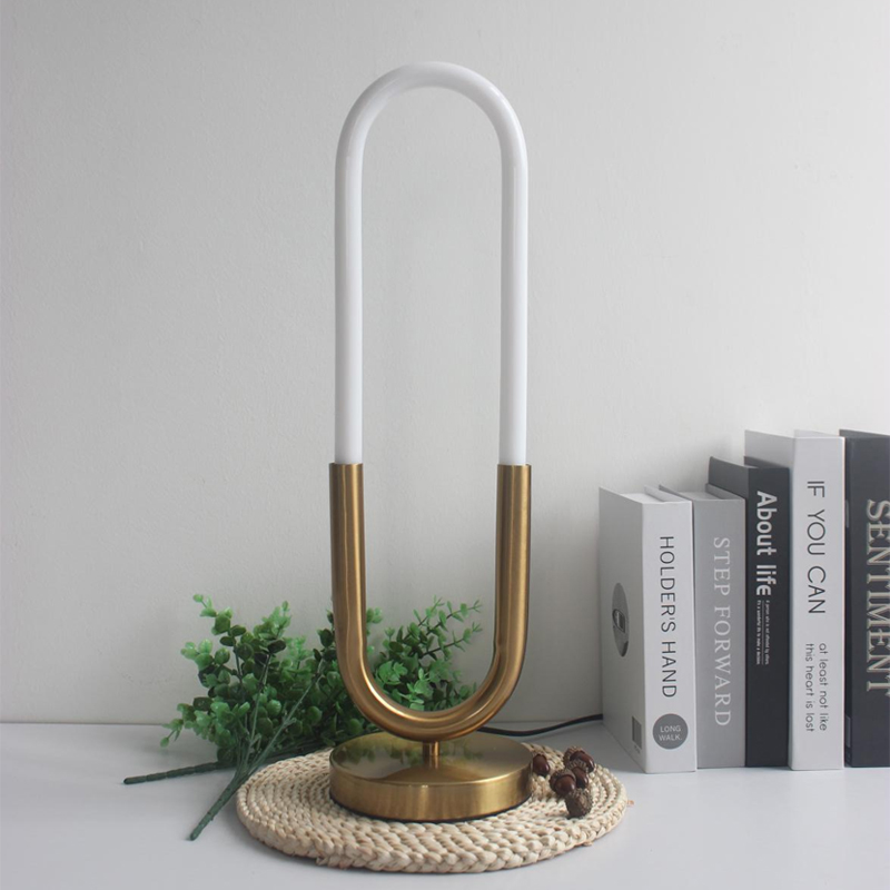 Elegant Simple Design LED Nightstand Lamp Unobtrusive Bedside Illumination
