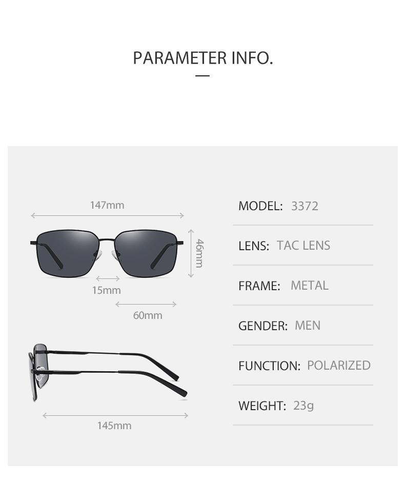 New Men's Sunglasses Metal Box Polarized Sunglasses Drawing Two Color High Quality Driver's Glasses
New Men's Sunglasses Metal Box Polarized Sunglasses Drawing Two Color High Quality Driver's Glasses