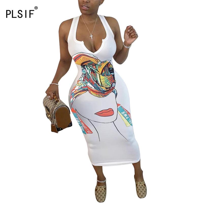New arrive female sexy print dresses summer sleeveless slim bodycon dress ladies sexy party club wear, White
New arrive female sexy print dresses summer sleeveless slim bodycon dress ladies sexy party club wear, White