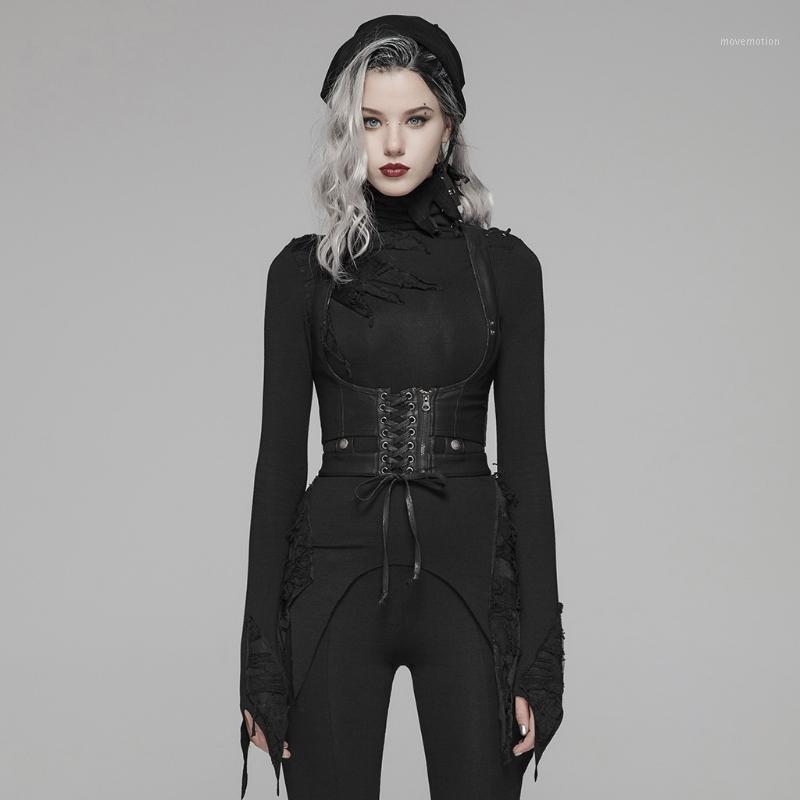 PUNKRAVE Women's Punk Accessories Wash PU Slim Fit Metal Zipper Eyelets Design Cosplay Halloween Corset1, Black
PUNKRAVE Women's Punk Accessories Wash PU Slim Fit Metal Zipper Eyelets Design Cosplay Halloween Corset1, Black