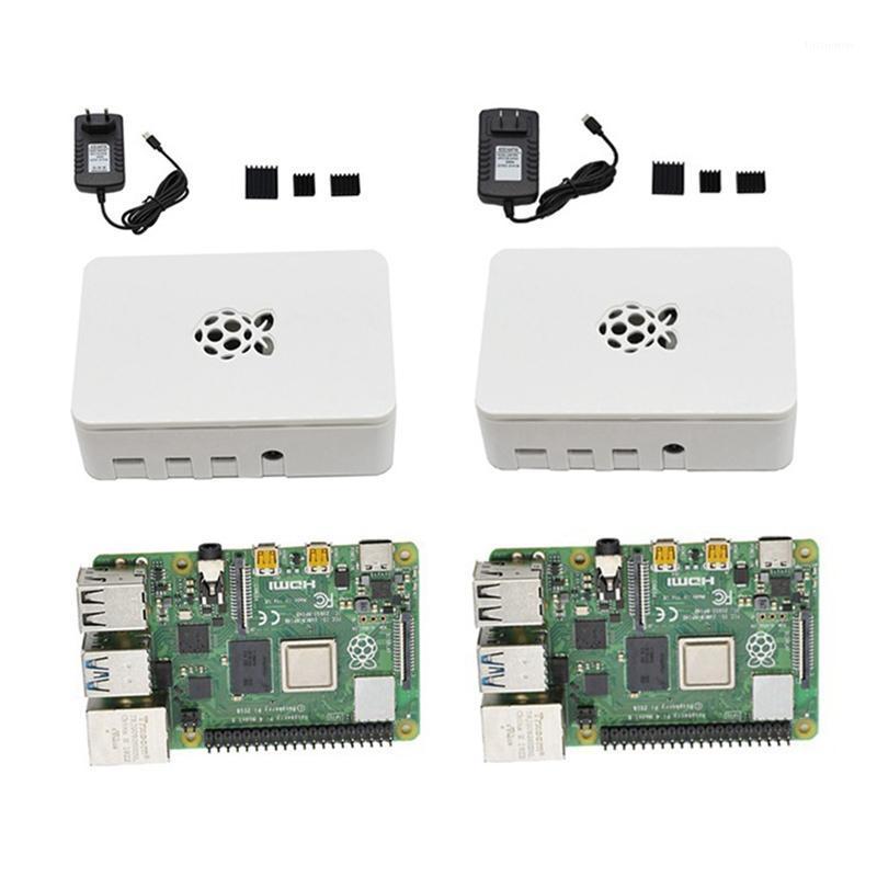 for Raspberry Pi 4B ABS White Case 2G RAM DIY Kit with Heatsink 5V 3A Power Adapter for Raspberry PI 4 Model B1
for Raspberry Pi 4B ABS White Case 2G RAM DIY Kit with Heatsink 5V 3A Power Adapter for Raspberry PI 4 Model B1
