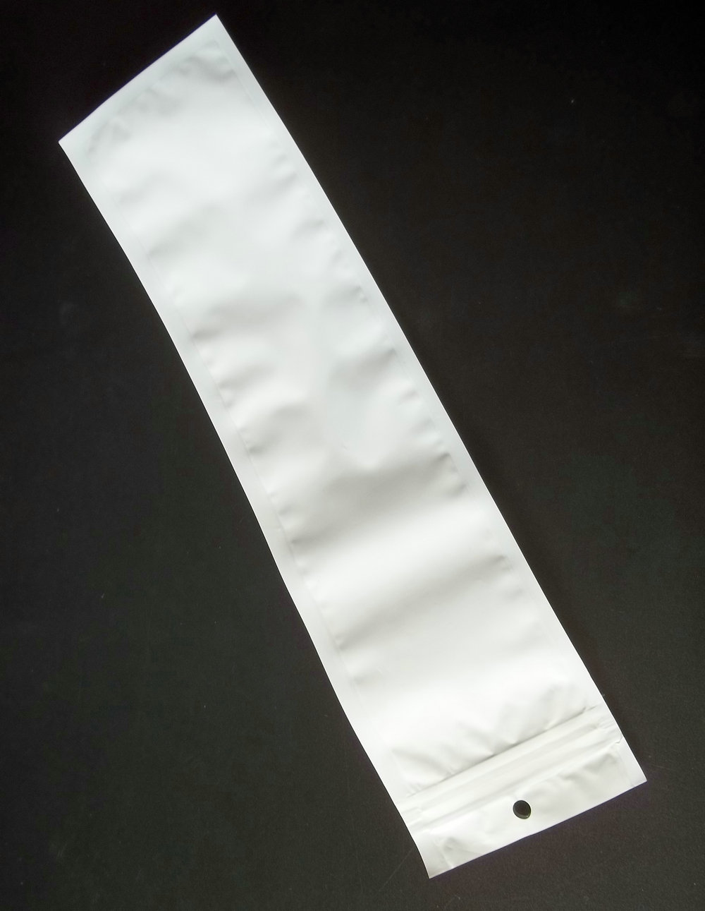 100pcs/lot White Clear Plastic Zipper Self Seal Retail Packaging Bag, Ziplock Hang Hole necklace Storage Package Bags