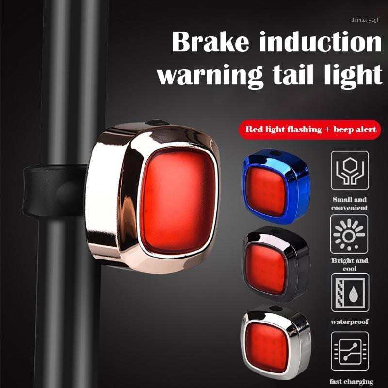 Bicycle Taillights Auto Brake Intelligent Induction Light Usb Waterproof Led Charging Cycling Bike Rear Light AccessoriesAW51
Bicycle Taillights Auto Brake Intelligent Induction Light Usb Waterproof Led Charging Cycling Bike Rear Light AccessoriesAW51
