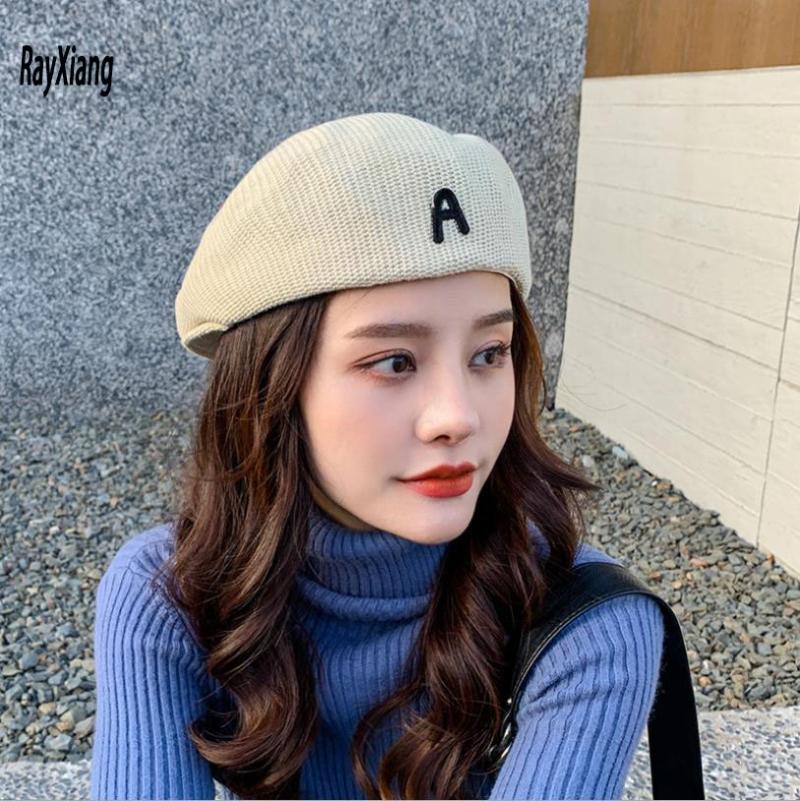 Berets Womens Beret Hat Wool Knitted Cap Solid Color Stretchy Beanie Hats Letter Lady Winter Warm, Black
Berets Womens Beret Hat Wool Knitted Cap Solid Color Stretchy Beanie Hats Letter Lady Winter Warm, Black