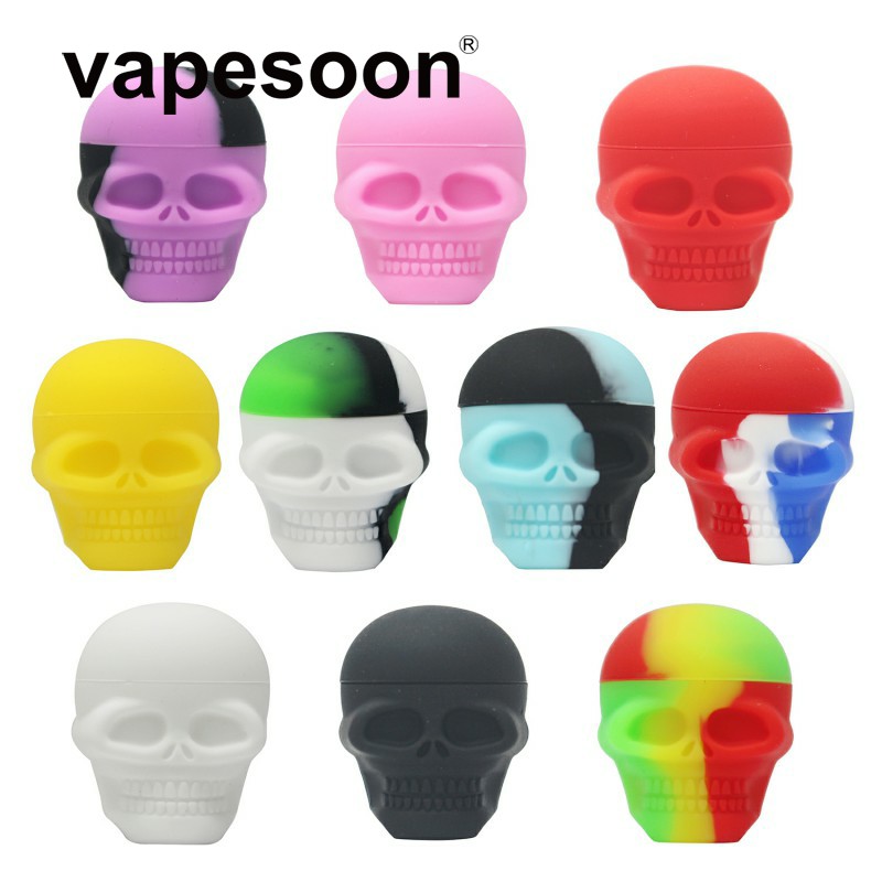 VapeSoon 3ML Mini Skull Silicone Container Top Quality Silicone Box Wholesale Wax Container Amazing Silicone Jar For Wax
VapeSoon 3ML Mini Skull Silicone Container Top Quality Silicone Box Wholesale Wax Container Amazing Silicone Jar For Wax