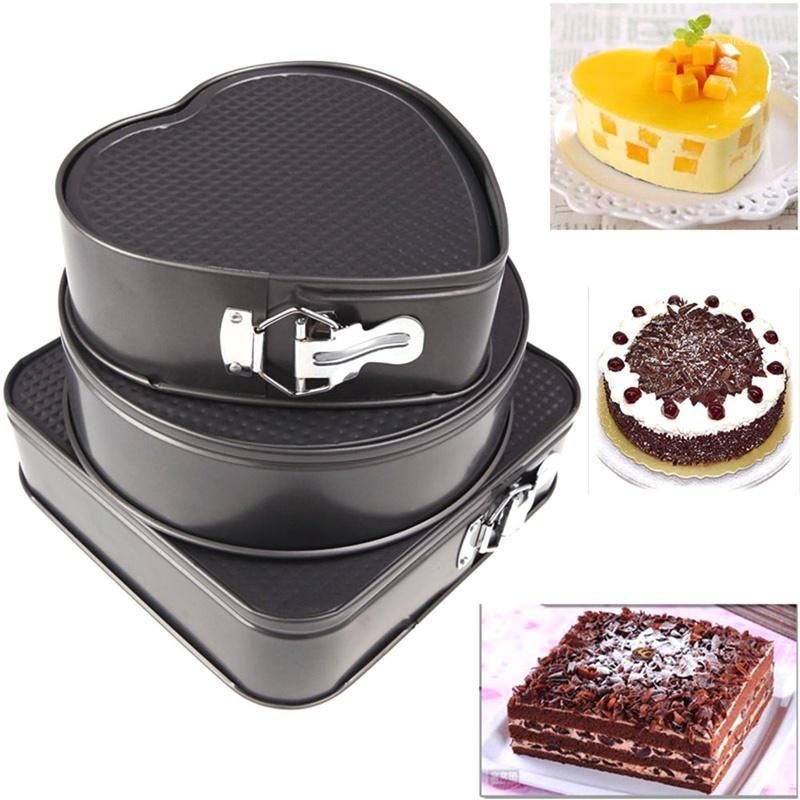 3Pcs/Set Square Round Heart Birthday Cake Mold Metal Bottom Buckle Chocolate Bread Mousse Baking Supplies1
3Pcs/Set Square Round Heart Birthday Cake Mold Metal Bottom Buckle Chocolate Bread Mousse Baking Supplies1