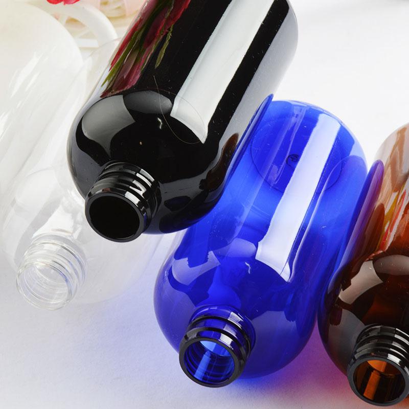 Plastic Spray Atomiser Bottle 250ml Refillable Empty Round Bottles Mist Spray Pump Atomizer For Cosmetic Packaging 24pc/lot