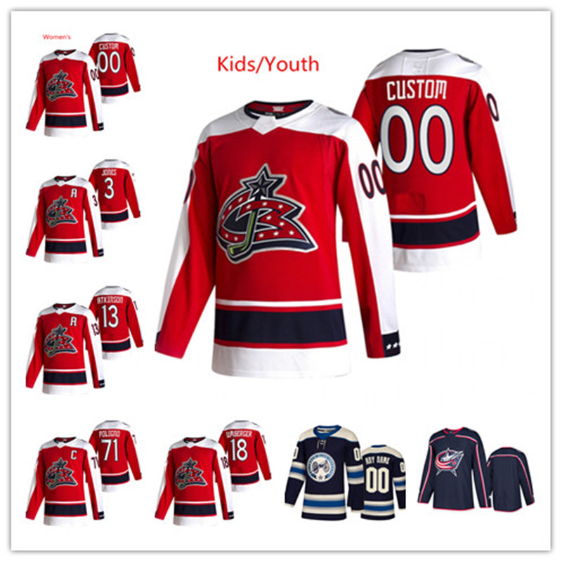 Cam Atkinson Youth 2021 Reverse Retro Columbus Blue Jackets Kids Seth Jones Nick Foligno Dubois Zach Werenski Women's Koivu Hockey Jerseys, Womens
Cam Atkinson Youth 2021 Reverse Retro Columbus Blue Jackets Kids Seth Jones Nick Foligno Dubois Zach Werenski Women's Koivu Hockey Jerseys, Womens