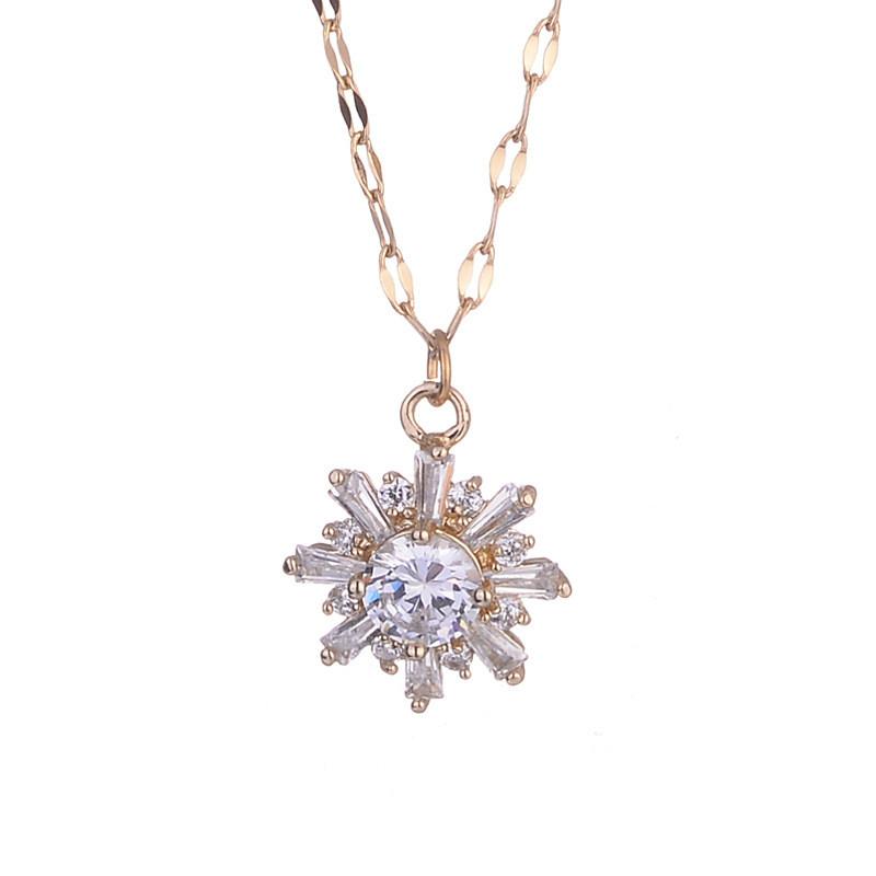 Hot Sale Titanium Steel Rhinestone Six-point Star Pendant Necklace For Women Girls Fashion Personality Party Necklace Jewelry
Hot Sale Titanium Steel Rhinestone Six-point Star Pendant Necklace For Women Girls Fashion Personality Party Necklace Jewelry