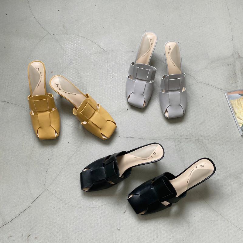 DXFAN Cuts-out Weaving Elegant Kitten Heel Women Mules Brand Design Slides Sandals Shoes Women Square Toe Outdoor Slippers, Black
DXFAN Cuts-out Weaving Elegant Kitten Heel Women Mules Brand Design Slides Sandals Shoes Women Square Toe Outdoor Slippers, Black