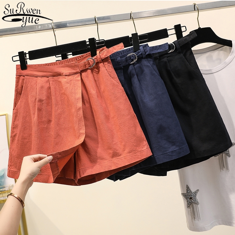 Summer New Women's Large Size Wide Leg Shorts Plus Size 5XL Elastic High Waist Solid All-match Short Skirt-shorts 10250 Y200828, Orange
Summer New Women's Large Size Wide Leg Shorts Plus Size 5XL Elastic High Waist Solid All-match Short Skirt-shorts 10250 Y200828, Orange