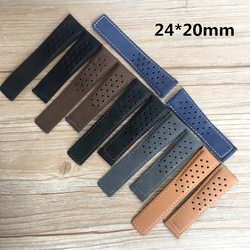 20mm 22mm 24mm Black Blue Gray Brown Mate Genuine Leather Watchband For CARRERA Watch Strap MONACO Wristband AQUARACER Bracelet
20mm 22mm 24mm Black Blue Gray Brown Mate Genuine Leather Watchband For CARRERA Watch Strap MONACO Wristband AQUARACER Bracelet