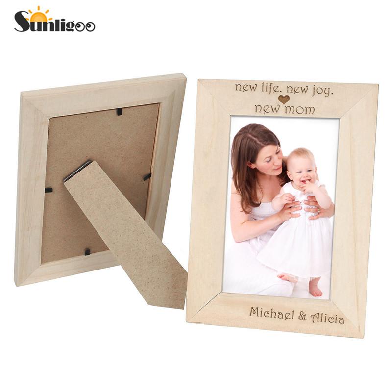 Sunligoo 1x Engraved DIY Unfinished Wood Photo Frame 5x7 inch Customizable Picture Frame Photo Desktop Display with Kraft Box
Sunligoo 1x Engraved DIY Unfinished Wood Photo Frame 5x7 inch Customizable Picture Frame Photo Desktop Display with Kraft Box
