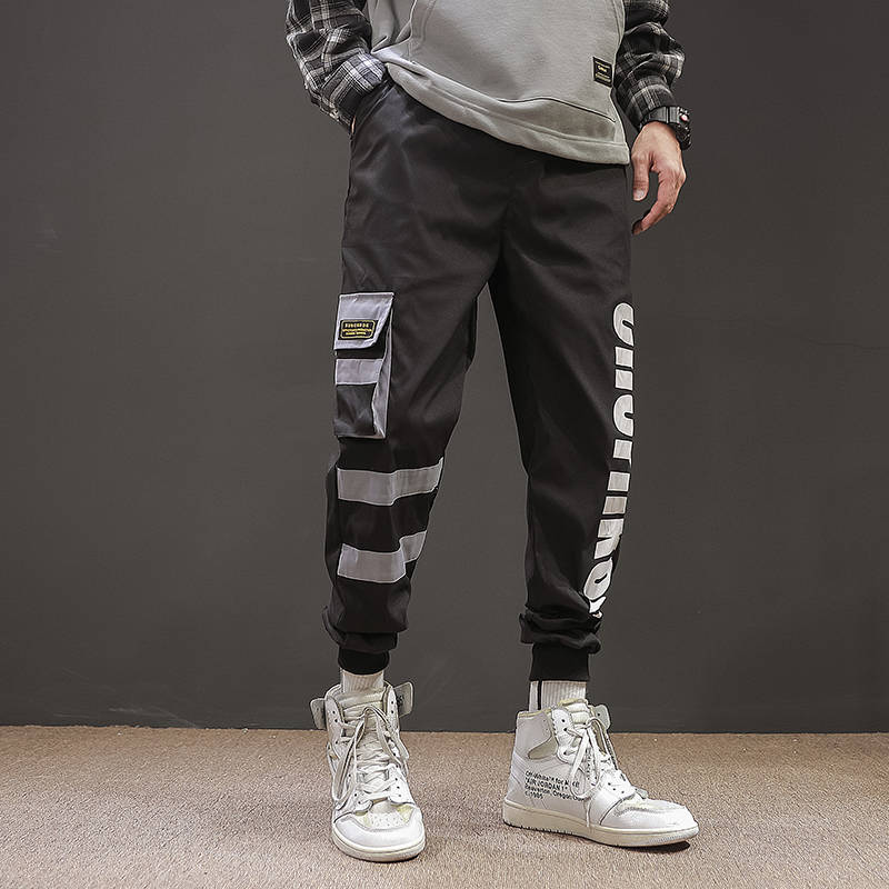 Cargo Pants Male Casual Black Loose Pencil Jogger Pants Side Pocket Elastic waist Ankle Length Trousers Hip Hop Pants Streetwear
Cargo Pants Male Casual Black Loose Pencil Jogger Pants Side Pocket Elastic waist Ankle Length Trousers Hip Hop Pants Streetwear