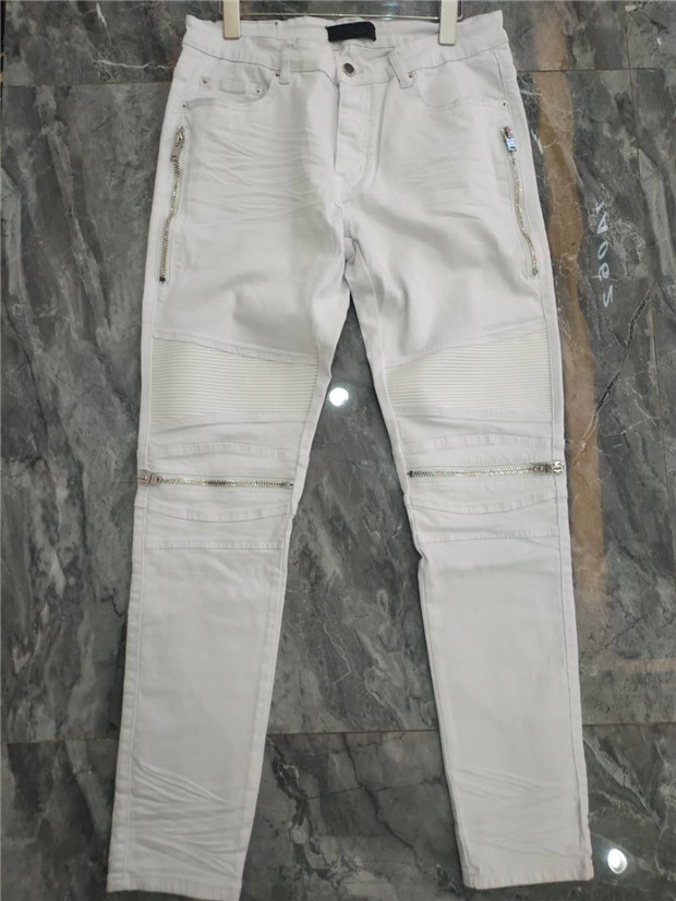 New White Zipper Designer Mens Jeans Slim-leg Jeans Patch Vintage Style Hole Fashion Mens Jeans Slim Biker Causal Mens Hip Hop Pants 28-36, Blue
New White Zipper Designer Mens Jeans Slim-leg Jeans Patch Vintage Style Hole Fashion Mens Jeans Slim Biker Causal Mens Hip Hop Pants 28-36, Blue