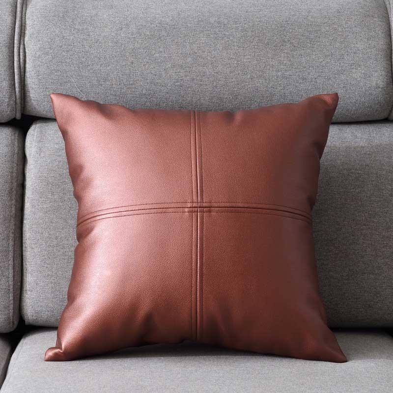 1pcs Sofa Bench Seat Pillow Leather Stitching Insert Filling Cushions 45x45cm, Pink
1pcs Sofa Bench Seat Pillow Leather Stitching Insert Filling Cushions 45x45cm, Pink