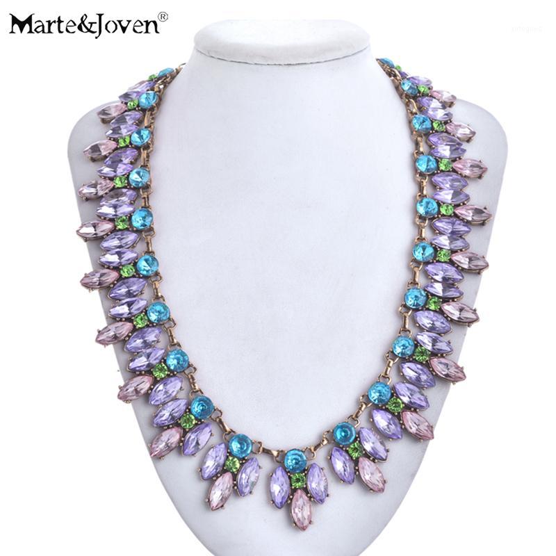 Chokers Marte&Joven Punk Style Geometric Chunky Statement Necklace For Women Luxury Jewelry Purple Hyperbole Ladies Accessories1 
Chokers Marte&Joven Punk Style Geometric Chunky Statement Necklace For Women Luxury Jewelry Purple Hyperbole Ladies Accessories1