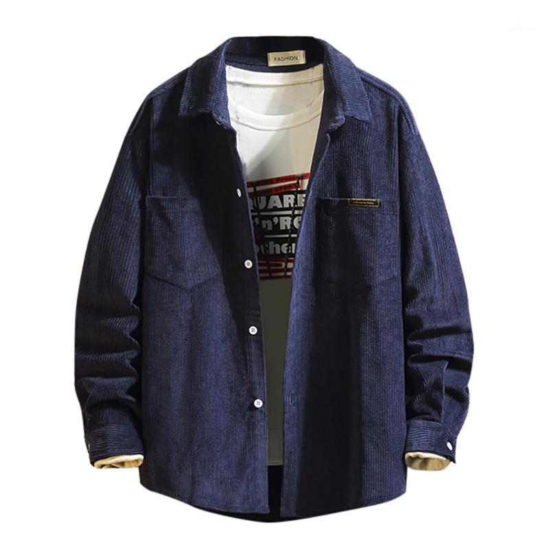 Men's Casual Shirts Fashion Mens Corduroy Solid Pocket Long Sleeve Shirt Winter Breathable Autumn Business Men Clothes 50CS1, Black
Men's Casual Shirts Fashion Mens Corduroy Solid Pocket Long Sleeve Shirt Winter Breathable Autumn Business Men Clothes 50CS1, Black