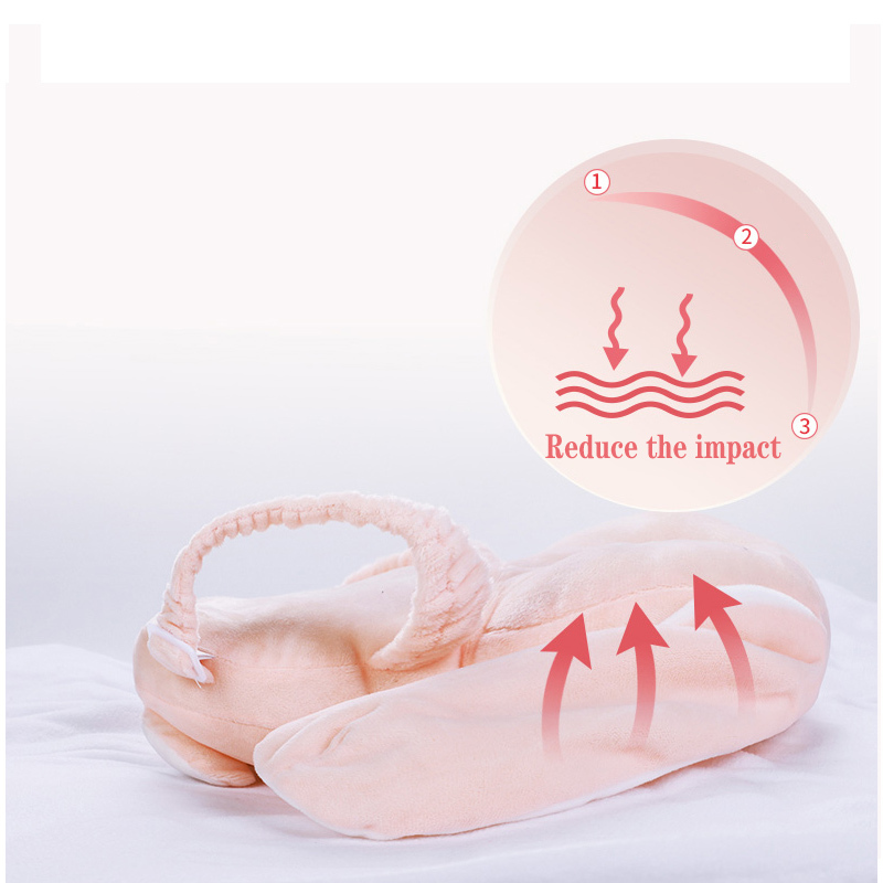 New Breathable Headrest Baby Anti-Fall Toddler Walk Anti-Collision Pillow Bee Resistance Cushion Infant Pillow Cushion Plush Toy LJ201014