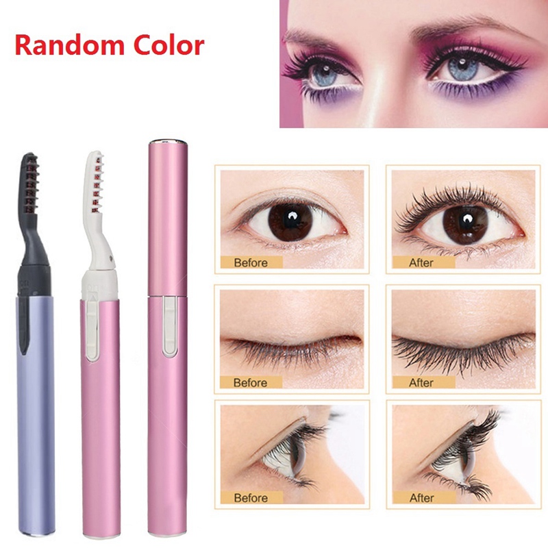 Portable Electric Heated Eyelash Curler Pen Style Long Lasting Shape Eye Makeup Curling Kit Cosmetic Tool Mascara Drop Ship 0189
Portable Electric Heated Eyelash Curler Pen Style Long Lasting Shape Eye Makeup Curling Kit Cosmetic Tool Mascara Drop Ship 0189