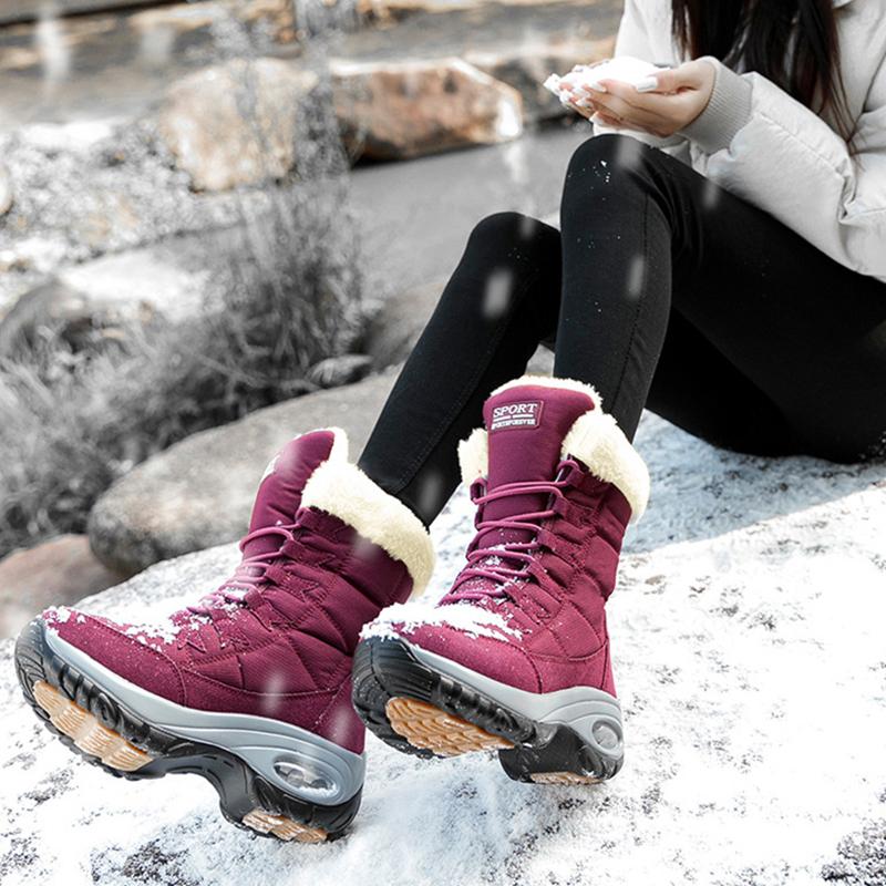 New Winter Warm Plush Women Snow Boots Non Slip Sneaker Platform Mid-Calf Lace Up Women Shoes Winter Boots Female Black Booties, Beige
New Winter Warm Plush Women Snow Boots Non Slip Sneaker Platform Mid-Calf Lace Up Women Shoes Winter Boots Female Black Booties, Beige