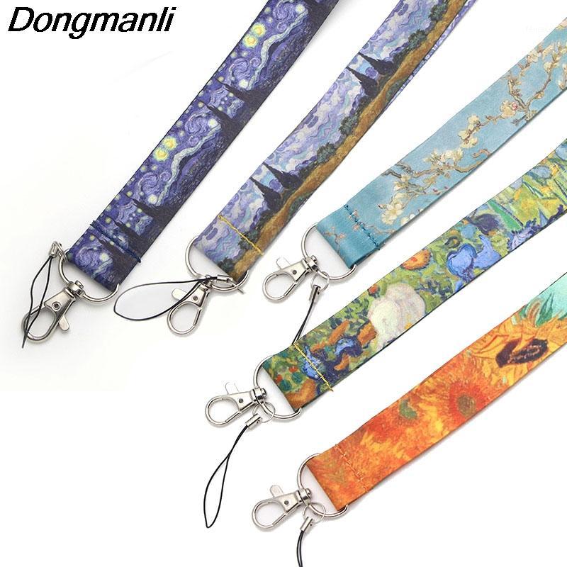 Chains P1906 Dongmanli 1pcs Gogh Painting Art Lanyard Neck Key Strap For Phone Keys ID Card Cartoon Lanyards1
Chains P1906 Dongmanli 1pcs Gogh Painting Art Lanyard Neck Key Strap For Phone Keys ID Card Cartoon Lanyards1