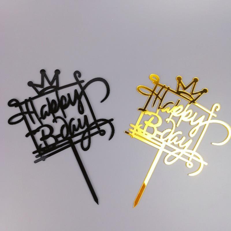 Creative Acrylic Cake Topper Happy Birthday Cake Toppers Baby Shower Party Cupcake Topper Kids Gifts and Favors Decorations
Creative Acrylic Cake Topper Happy Birthday Cake Toppers Baby Shower Party Cupcake Topper Kids Gifts and Favors Decorations