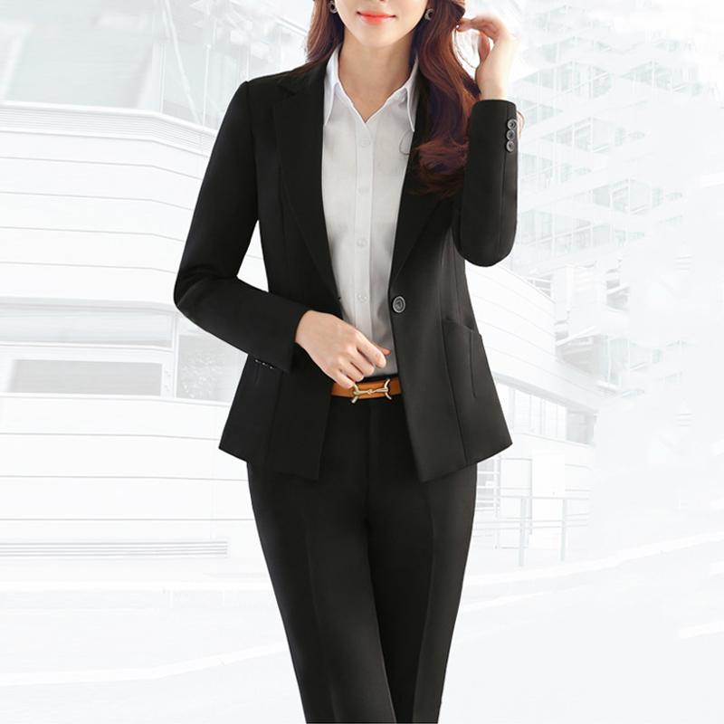 2020 Spring Autumn Business Women 2 Piece Interview Suit Set Uniform Long-Sleeved Blazer Pencil Pant Office Lady Suits Plus 5XL, Black
2020 Spring Autumn Business Women 2 Piece Interview Suit Set Uniform Long-Sleeved Blazer Pencil Pant Office Lady Suits Plus 5XL, Black