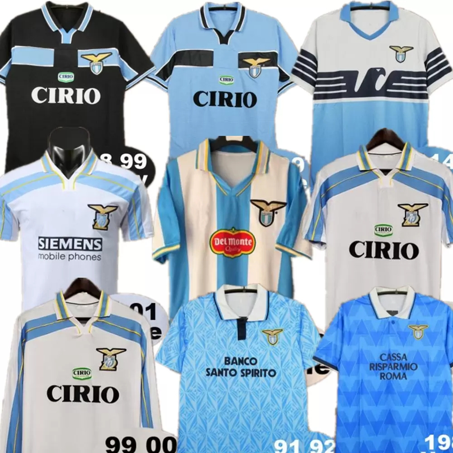 Lazio NEDVED Retro soccer jerseys 1989 1990 1991 1992 1995 1998 1999 2000 2001 2014 SIMEONE SALAS GASCOIGNE home away football shirt VERON CRESPO NESTA Vintage, 1989 home
Lazio NEDVED Retro soccer jerseys 1989 1990 1991 1992 1995 1998 1999 2000 2001 2014 SIMEONE SALAS GASCOIGNE home away football shirt VERON CRESPO NESTA Vintage, 1989 home