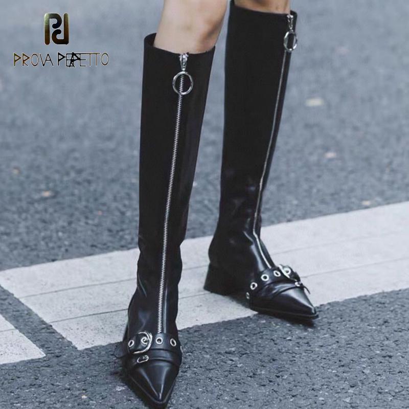 2020Women's Genuine Leather High BootsThick Heel Knee-length Stovepipe Mid-tube Pointed Toe Stretch Thin Skinny Motorcycle Boots, Black
2020Women's Genuine Leather High BootsThick Heel Knee-length Stovepipe Mid-tube Pointed Toe Stretch Thin Skinny Motorcycle Boots, Black