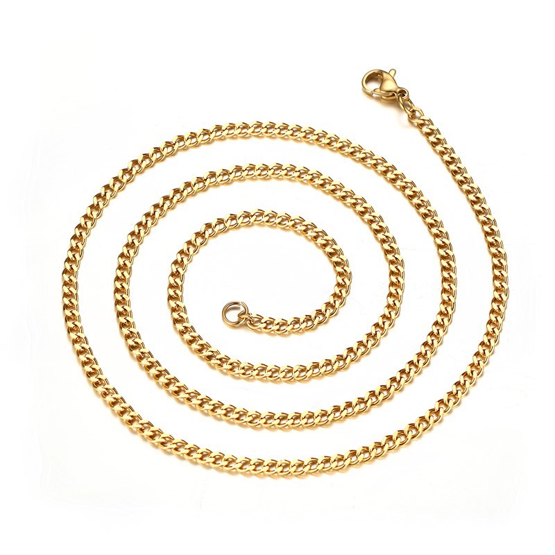 Fashion Jewel Stainless steel Necklace Men Necklaces women necklace 18k gold Titanium Chains Necklace man luxury chains Necklaces 04, Silver
Fashion Jewel Stainless steel Necklace Men Necklaces women necklace 18k gold Titanium Chains Necklace man luxury chains Necklaces 04, Silver