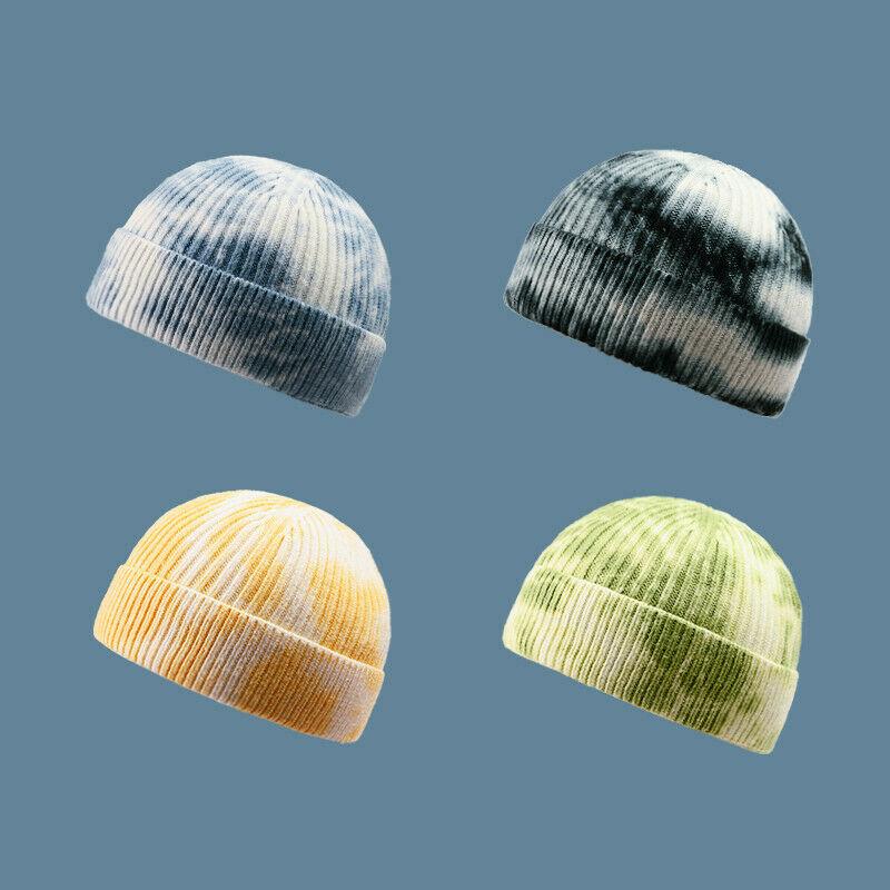 Fashion Tie-dye Knit Beanie Warm Winter Hat Women Autumn Soft Knitted Hip Hop Cap Men Cuffed Plain Cap Bonnet, 04
Fashion Tie-dye Knit Beanie Warm Winter Hat Women Autumn Soft Knitted Hip Hop Cap Men Cuffed Plain Cap Bonnet, 04