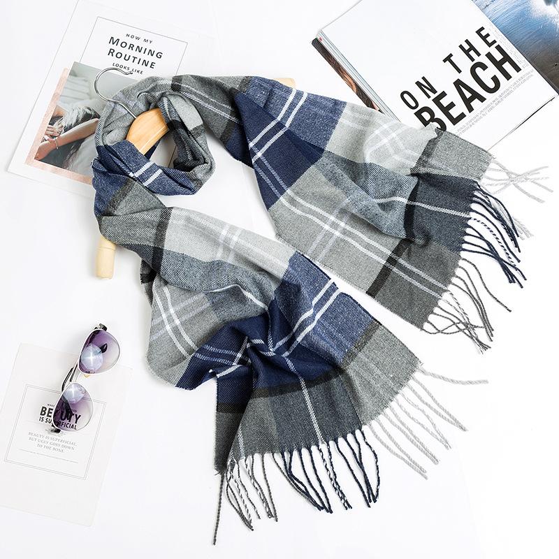 Men Women Plaid Autumn Winter Cashmere Scarf male Warm Scarves Fashion Casual Scarfs Bufandas Hombre Gentleman Business scarf
Men Women Plaid Autumn Winter Cashmere Scarf male Warm Scarves Fashion Casual Scarfs Bufandas Hombre Gentleman Business scarf
