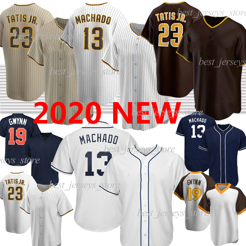 23 Fernando Tatis Jr. baseball jerseys 13 Manny Machado 19 Tony Gwynn retro custom 2020 New Season Jersey, Jiaoshi 2020
23 Fernando Tatis Jr. baseball jerseys 13 Manny Machado 19 Tony Gwynn retro custom 2020 New Season Jersey, Jiaoshi 2020