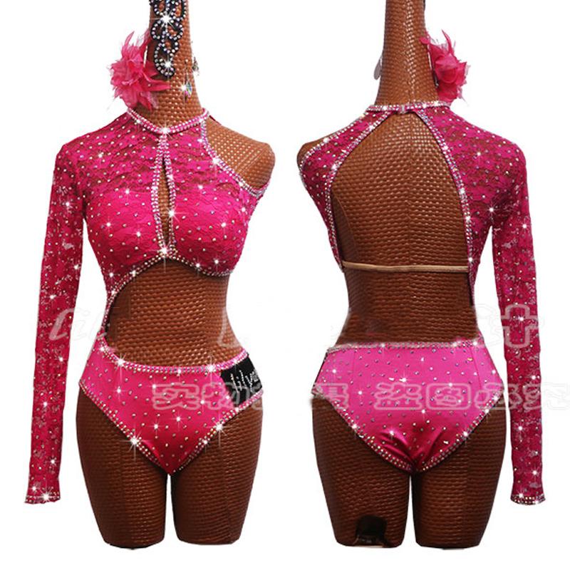 Sexy Latin Dance Women New Asymmetric Dress Lace Leotard Flamengo 2020 Salsa Dress Competition Wear Latin Dance BL2544, Pink
Sexy Latin Dance Women New Asymmetric Dress Lace Leotard Flamengo 2020 Salsa Dress Competition Wear Latin Dance BL2544, Pink