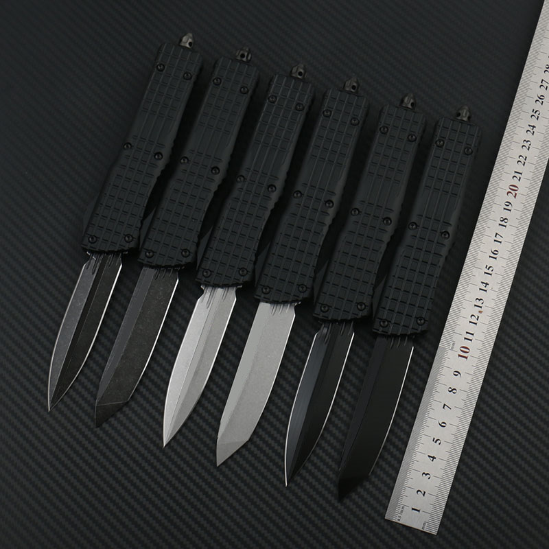 Microtech COMBAT TROODON delta Automatic knife D2 Blade CNC T6-6061 Aluminum alloy Outdoor tactical knife survival EDC tool pocket knives
Microtech COMBAT TROODON delta Automatic knife D2 Blade CNC T6-6061 Aluminum alloy Outdoor tactical knife survival EDC tool pocket knives