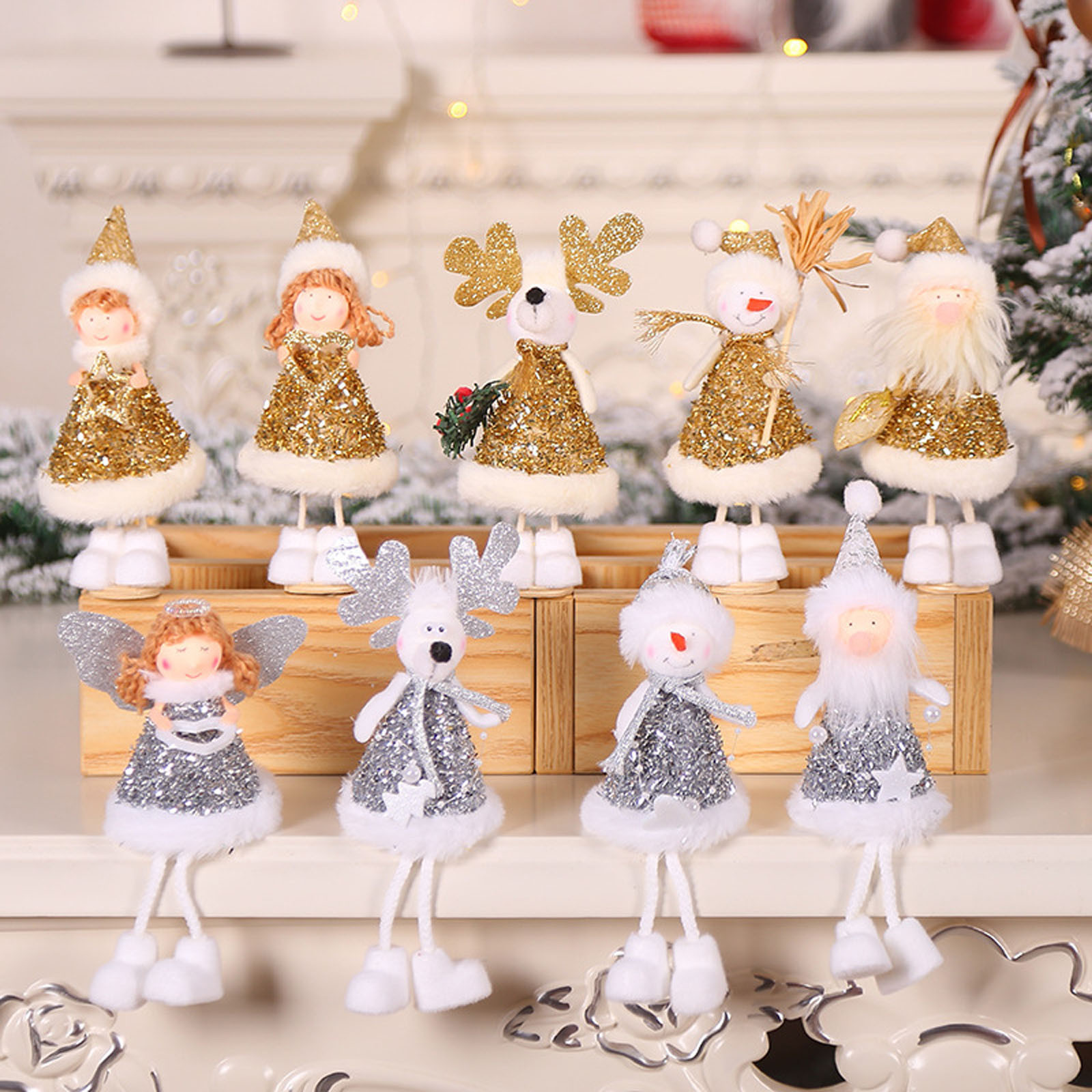 2021 Angel Christmas Doll And Tree Silver Hanging Golden Old Figurine Ornaments Home Decoration Xmas Pendant Gift 2021 new
2021 Angel Christmas Doll And Tree Silver Hanging Golden Old Figurine Ornaments Home Decoration Xmas Pendant Gift 2021 new