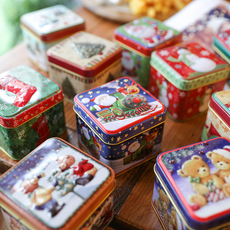 New Christmas small square box tinplatecandy biscuit gift box packing christmas decoration storage free shipping hot sale
New Christmas small square box tinplatecandy biscuit gift box packing christmas decoration storage free shipping hot sale