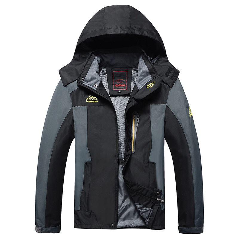 2021 The New Open-air Male Proof Dwaterproof Water with Hoodie Casual Fashion Comfortable Spring Men Ourwear Jackets Plus Size L-8xl 5xzw, Deep grey
2021 The New Open-air Male Proof Dwaterproof Water with Hoodie Casual Fashion Comfortable Spring Men Ourwear Jackets Plus Size L-8xl 5xzw, Deep grey