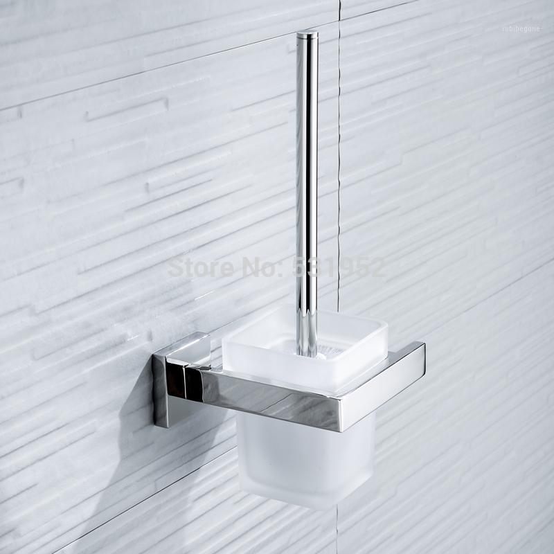 Lavatory Square Toilet Brush Set Wall Mount Toilet Brush Holder With Glass Cup Bathroom Fitting SUS304 Stainless Steel Polished1, 1pcs
Lavatory Square Toilet Brush Set Wall Mount Toilet Brush Holder With Glass Cup Bathroom Fitting SUS304 Stainless Steel Polished1, 1pcs
