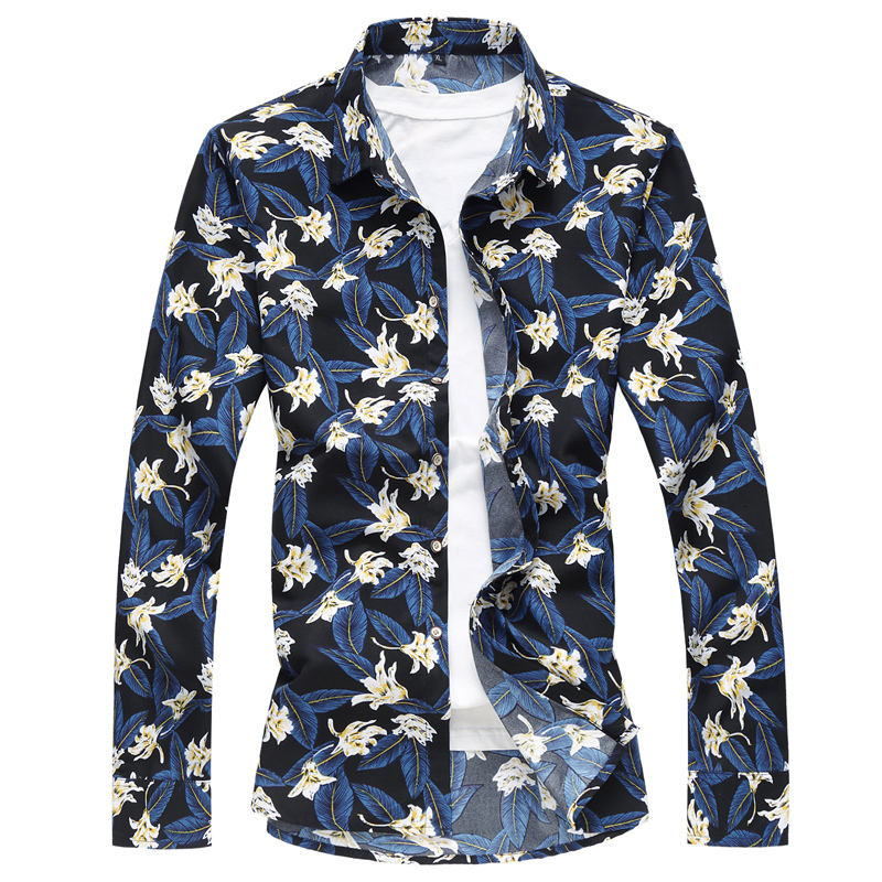 2021 Male Shirt High-quality New Floral Fashion Spring Fall Shirts Clothes QAG2, 229 1
2021 Male Shirt High-quality New Floral Fashion Spring Fall Shirts Clothes QAG2, 229 1