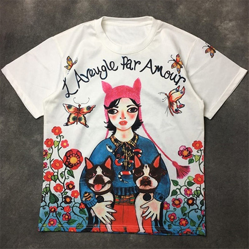 Fashion Mens T Shirt 2020 Famous Street High Quality Cartoons Girls Polos Short Sleeve Shirts 20ss Men Women Couples Style Hip Hop, White
Fashion Mens T Shirt 2020 Famous Street High Quality Cartoons Girls Polos Short Sleeve Shirts 20ss Men Women Couples Style Hip Hop, White
