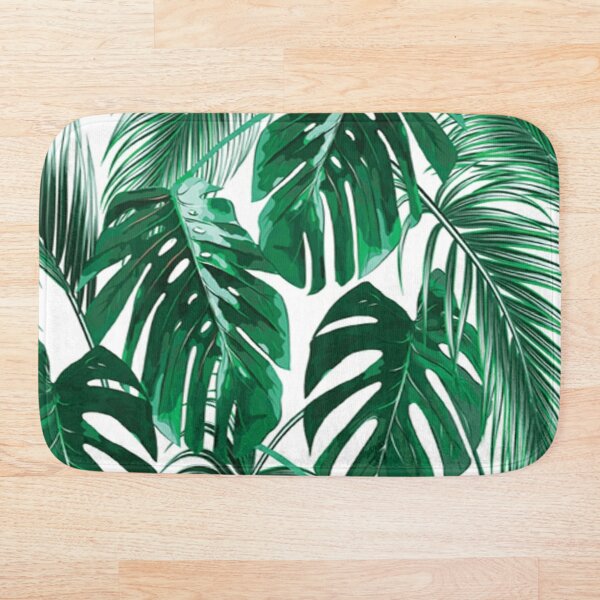 Tropical Leaves - Tree Leaf - Hawaiian Bath Mat Bathroom Bath Mat Set Mirrofiber Cartoon Rug Set
Tropical Leaves - Tree Leaf - Hawaiian Bath Mat Bathroom Bath Mat Set Mirrofiber Cartoon Rug Set
