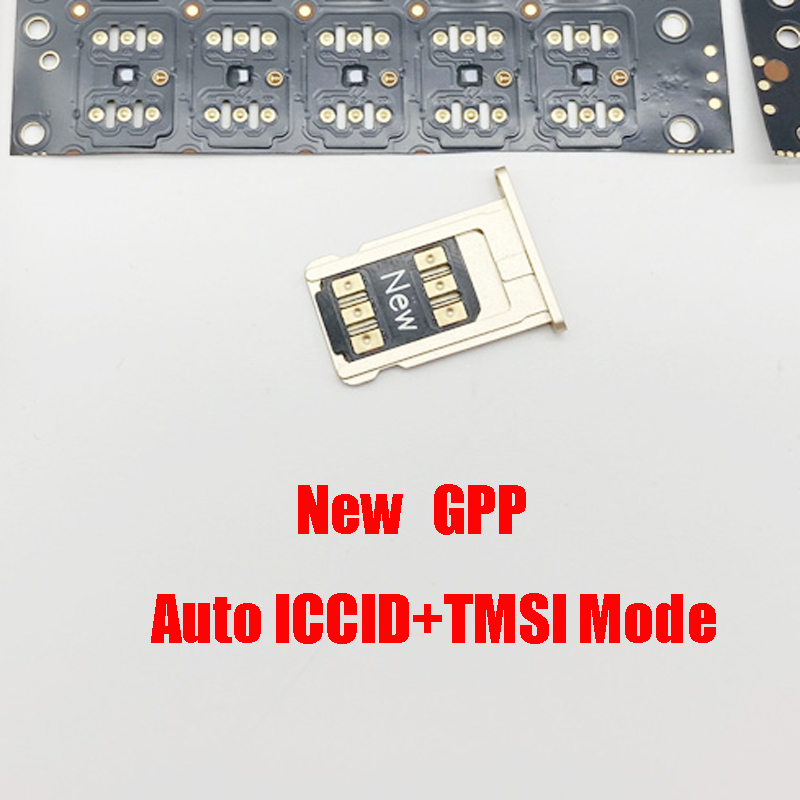 GPP Double-sim Unlock Card for iOS 13.x 14 all iPhone and GSM WCDMA LTE 4G Auto Pop-up Menu Turbo Sim Gevey
GPP Double-sim Unlock Card for iOS 13.x 14 all iPhone and GSM WCDMA LTE 4G Auto Pop-up Menu Turbo Sim Gevey
