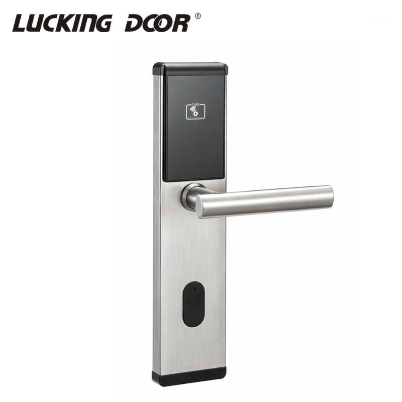 Digital Rfid Hotel Card Door Locks Security keyless Door Lock Swiping Card Lock For Hotel Home Smart 2023E1
Digital Rfid Hotel Card Door Locks Security keyless Door Lock Swiping Card Lock For Hotel Home Smart 2023E1
