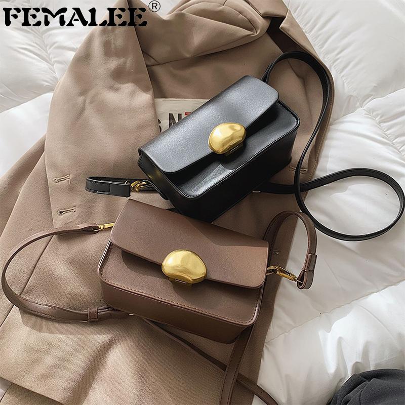 Solid Color Trendy Women Lock Handbags Vintage Design Female Leisure Causal Shoulder Bolsa New Retro Texture Crossbody Purses, Black
Solid Color Trendy Women Lock Handbags Vintage Design Female Leisure Causal Shoulder Bolsa New Retro Texture Crossbody Purses, Black
