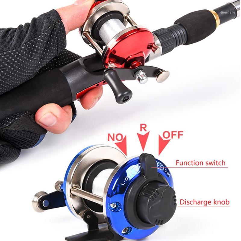 Mini Ice Fishing Reel Metal Bait Casting Spinning Boat Fish Water Wheel Baitcast Roller Coil with 50M Wire Blue Red1
Mini Ice Fishing Reel Metal Bait Casting Spinning Boat Fish Water Wheel Baitcast Roller Coil with 50M Wire Blue Red1