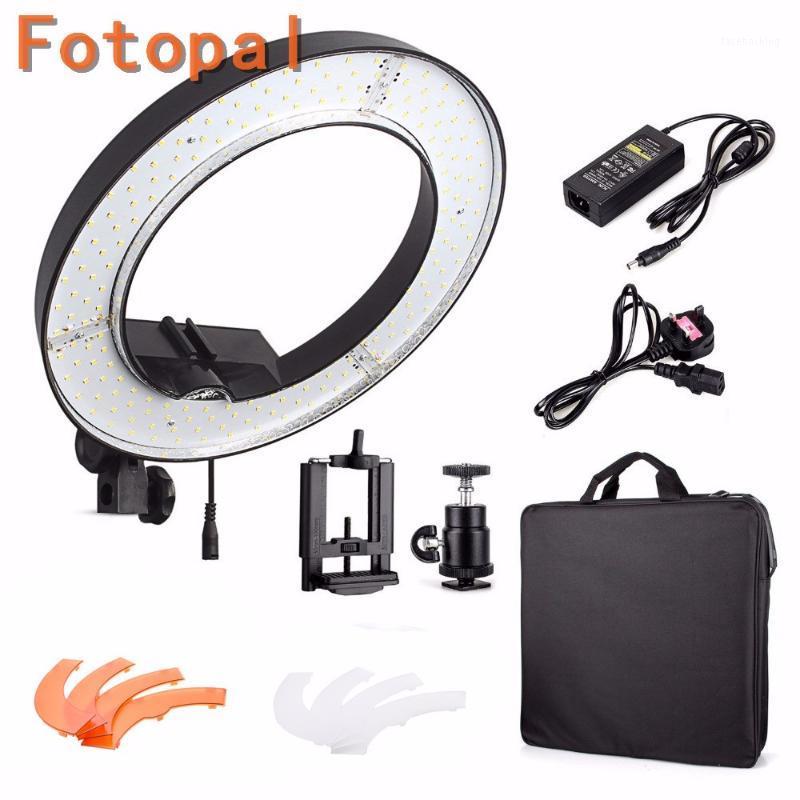 Fotopal ES240 LED 18" 5500K Dimmable 2 Color Filter Adjustable LED Ring Camera Photo/Video Litht Portrait photography Light Lamp1
Fotopal ES240 LED 18" 5500K Dimmable 2 Color Filter Adjustable LED Ring Camera Photo/Video Litht Portrait photography Light Lamp1