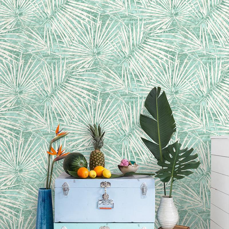 New Nordic Style Rainforest Wall Paper Modern Green Gray Blue Palm Leaf Wallpaper Southeast Asia Tv Background plant Walls Mural1, 5129-3
New Nordic Style Rainforest Wall Paper Modern Green Gray Blue Palm Leaf Wallpaper Southeast Asia Tv Background plant Walls Mural1, 5129-3
