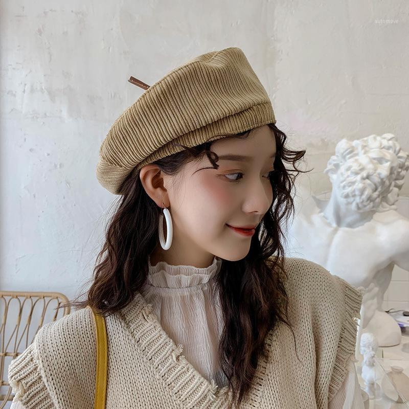 Corduroy Beret Woman Hat Solid Color Fashion Autumn Winter Vintage Painter Hat Women Hats1, Black
Corduroy Beret Woman Hat Solid Color Fashion Autumn Winter Vintage Painter Hat Women Hats1, Black